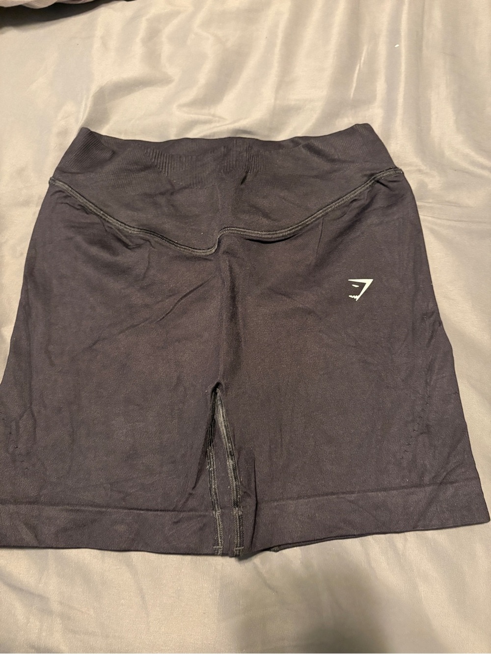 Gymshark Black High-Waist Bike Shorts